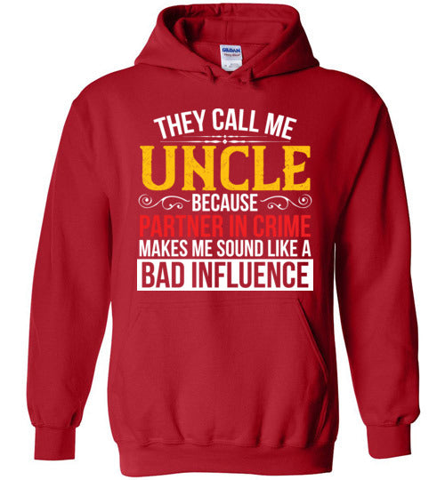 Uncle Partner In Crime Hoodie