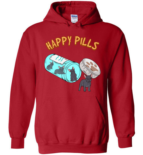 Happy Pills French Bulldog Hoodie
