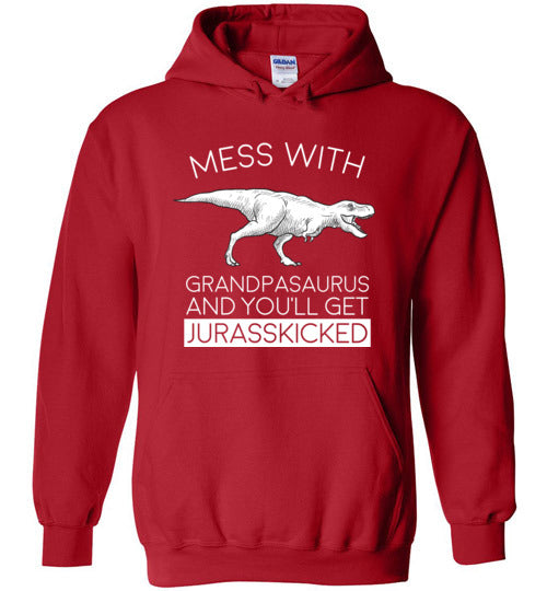 Grandpasaurus Jurasskicked Hoodie