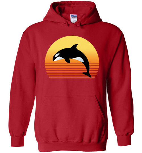 Killer Whale Sunset Hoodie