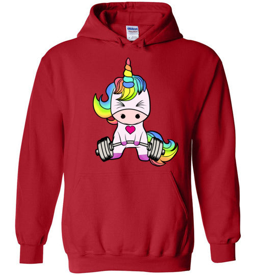Unicorn Weightlifting Gym Hoodie