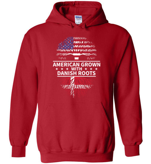 American Grown With Danish Roots Hoodie