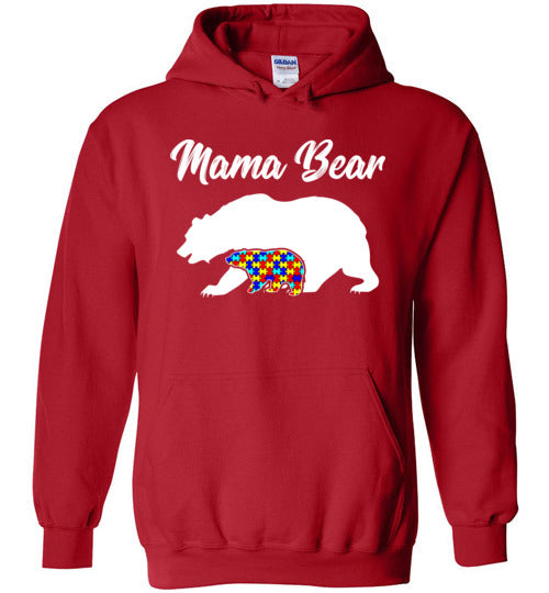 Mama Bear Autism Awareness Hoodie