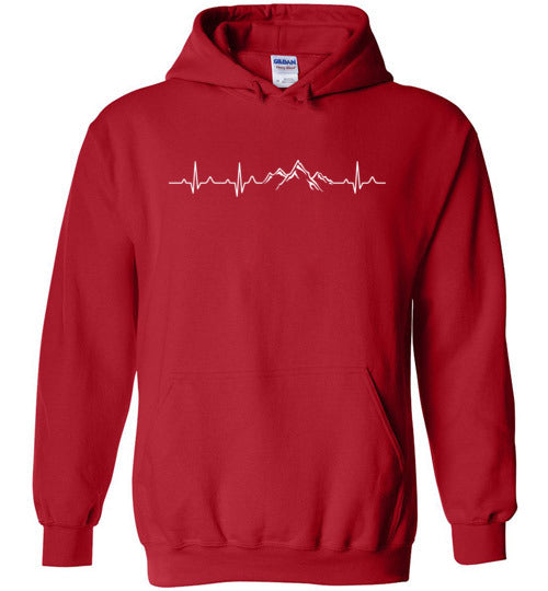 Hiking Heartbeat Hoodie