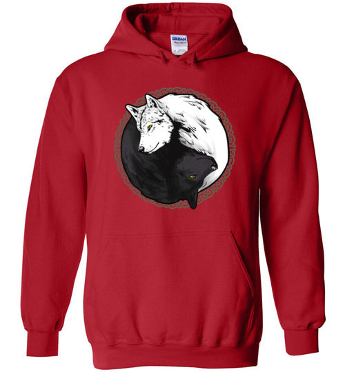 Wolf Yin Yang Hoodie
