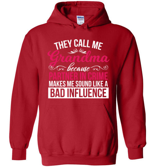 Grandma Partner In Crime Hoodie