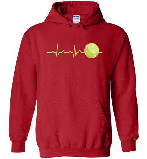 Tennis Heartbeat Hoodie