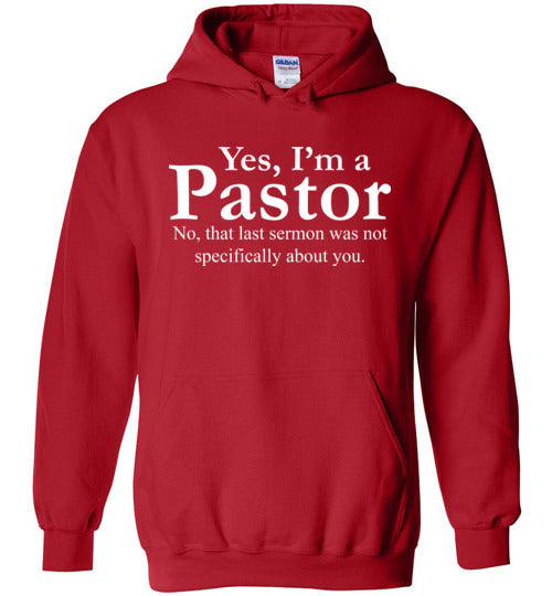 Pastor Last Sermon Hoodie