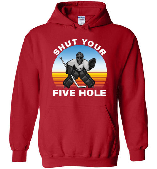 Ice Hockey Five Hole Hoodie