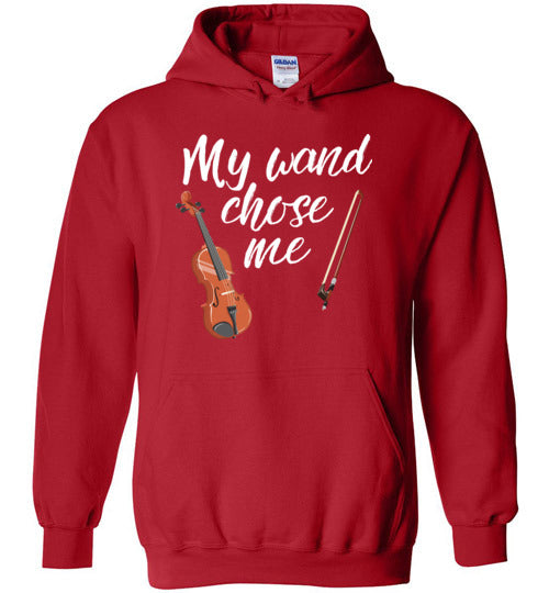 Violin Wand Chose Me Hoodie