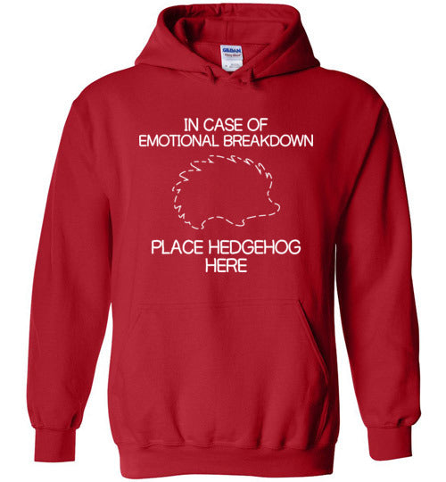 Hedgehog Emotional Breakdown Hoodie