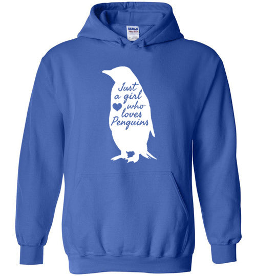 Just A Girl Who Loves Penguins Hoodie