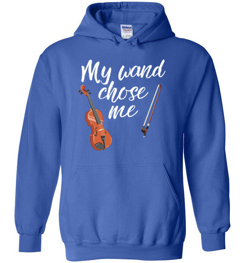 Violin Wand Chose Me Hoodie