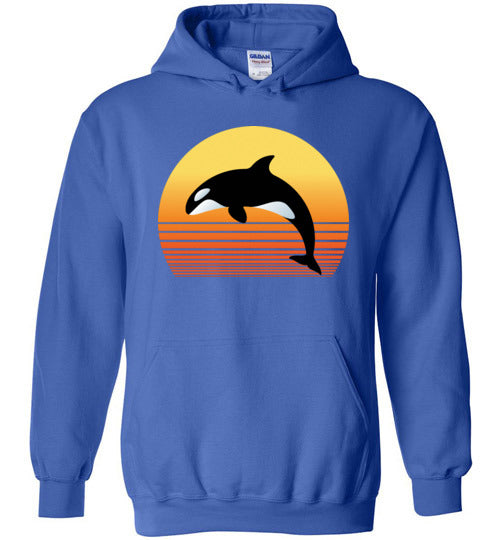 Killer Whale Sunset Hoodie