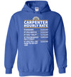Carpenter Hourly Rate Hoodie