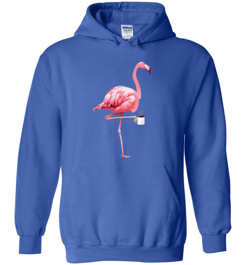Flamingo Coffee Hoodie