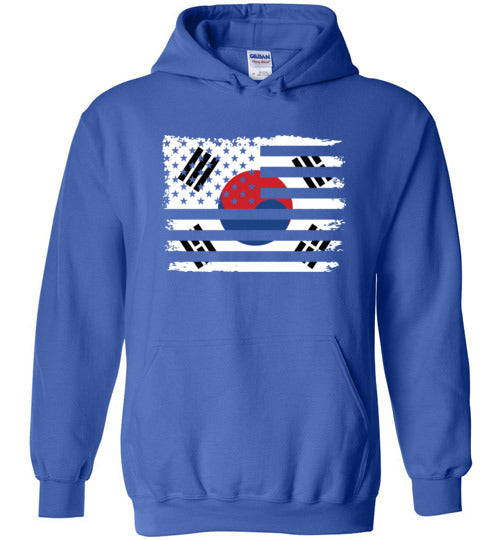South Korean American Flag Hoodie