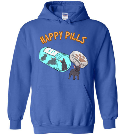 Happy Pills French Bulldog Hoodie