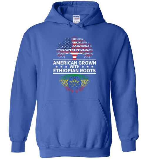 American Grown With Ethiopian Roots Hoodie