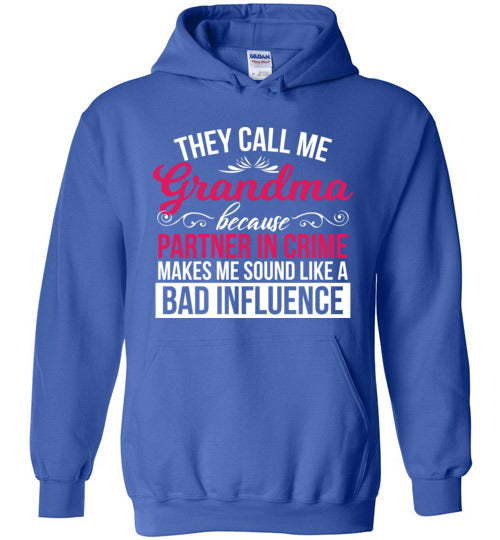 Grandma Partner In Crime Hoodie
