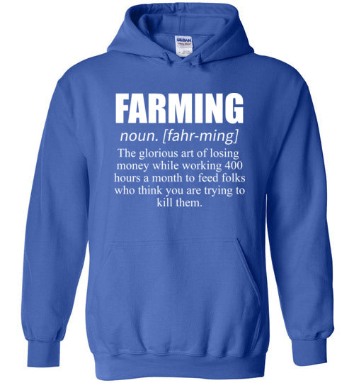 Farming Definition Hoodie