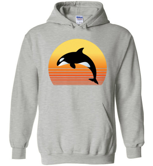 Killer Whale Sunset Hoodie