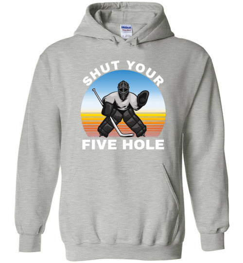 Ice Hockey Five Hole Hoodie