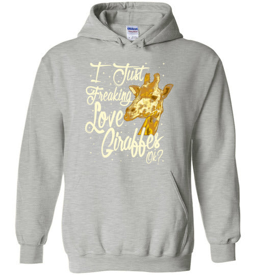 Freaking Love Giraffes Hoodie