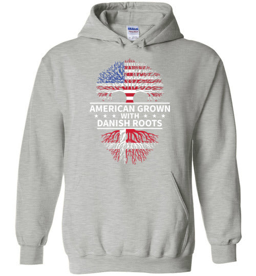 American Grown With Danish Roots Hoodie