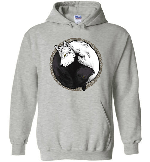 Wolf Yin Yang Hoodie