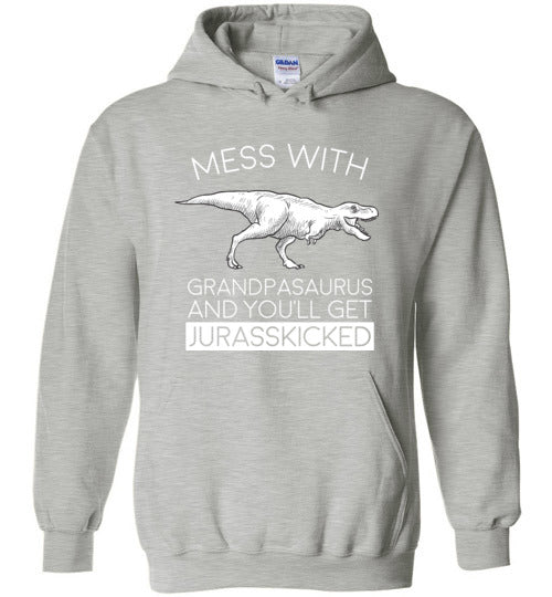 Grandpasaurus Jurasskicked Hoodie
