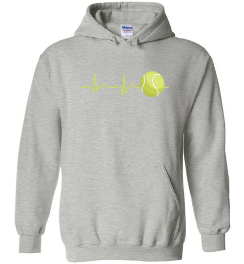 Tennis Heartbeat Hoodie