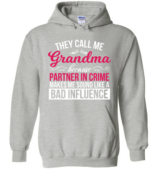 Grandma Partner In Crime Hoodie