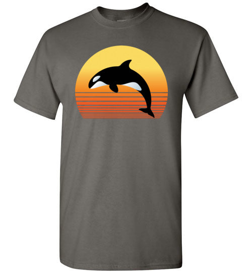 Killer Whale Sunset Gildan Youth