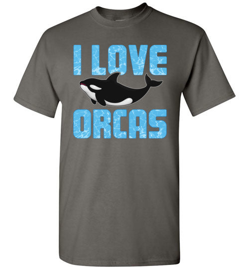 I Love Orcas Gildan Youth