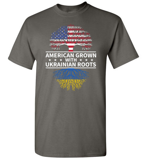 American Grown With Ukrainian Roots Gildan Youth