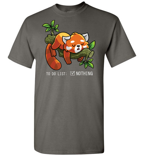 Red Panda To Do List Nothing Gildan Youth