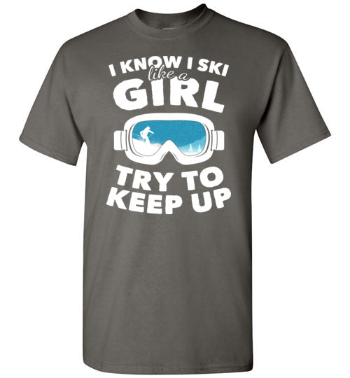 Ski Like A Girl Gildan Youth