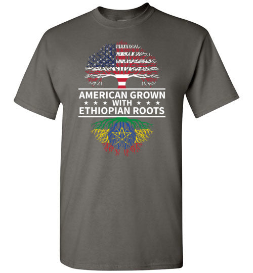 American Grown With Ethiopian Roots Gildan Youth