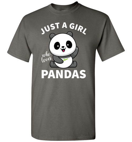 Just a Girl Who Loves Pandas Gildan Youth