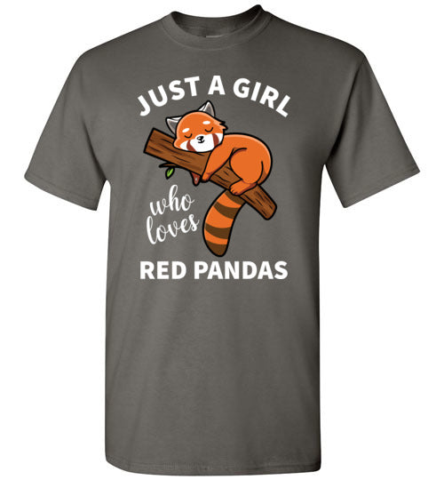 Just a girl who loves Red Pandas Gildan Youth
