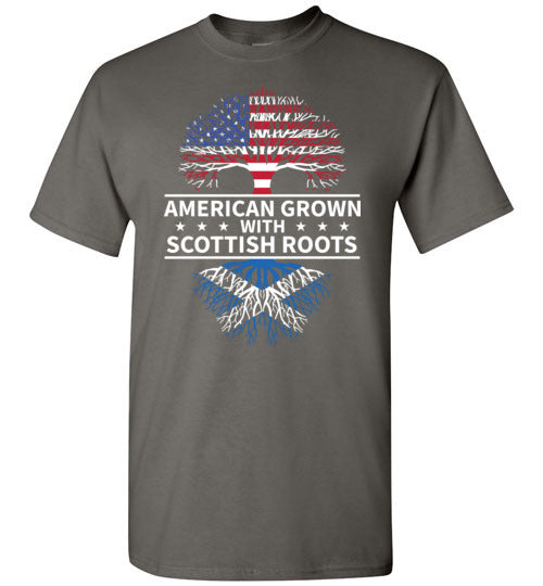 American Grown With Scottish Roots Gildan Youth