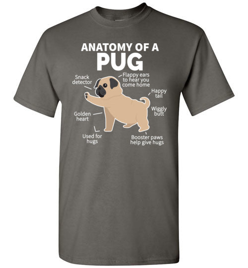 Pug Anatomy Gildan Youth