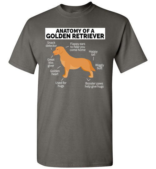 Golden Retriever Anatomy Gildan Youth