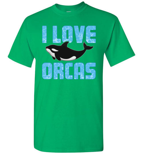I Love Orcas Gildan Youth