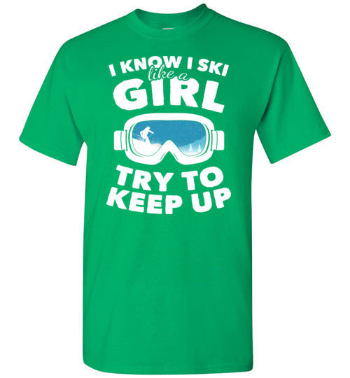 Ski Like A Girl Gildan Youth