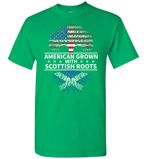 American Grown With Scottish Roots Gildan Youth