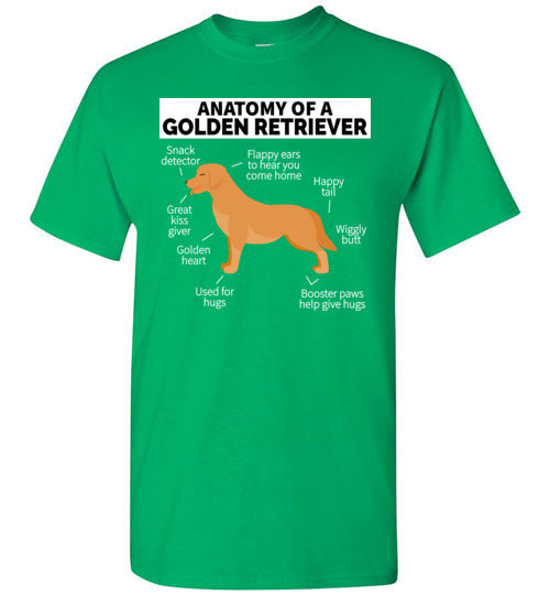 Golden Retriever Anatomy Gildan Youth