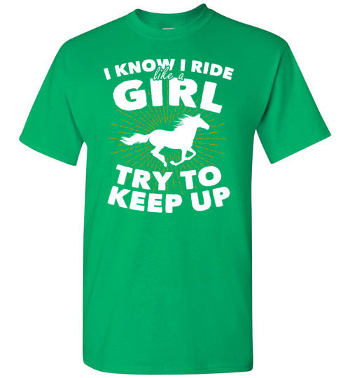 Horse Ride Like A Girl Gildan Youth