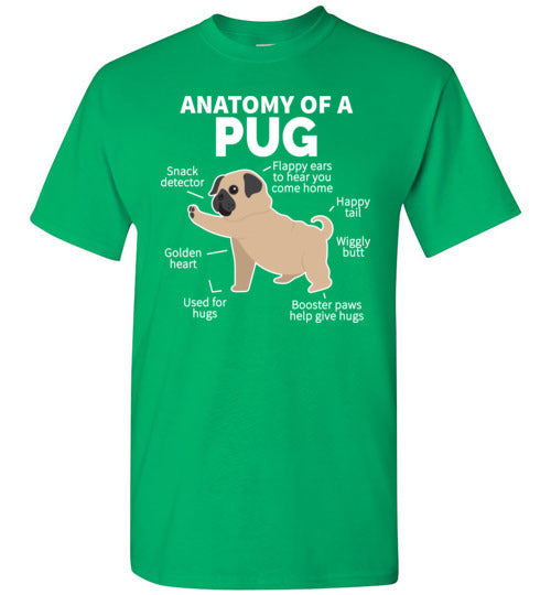 Pug Anatomy Gildan Youth